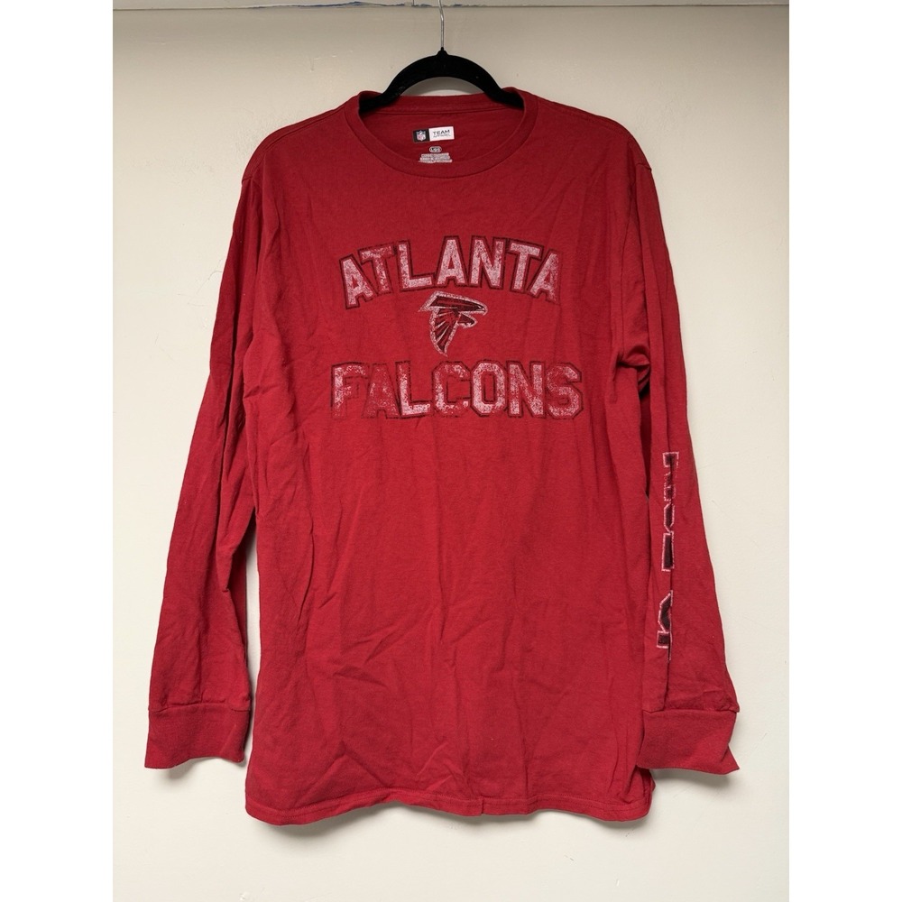NFL Team Apparel Atlanta Falcons Long Sleeve T Shirt‎ Size L
